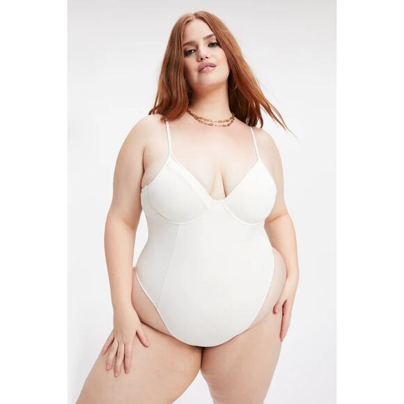 Good American Plus Size Swimsuit Showoff One-Piece Swimwear - Picture 1 of 12